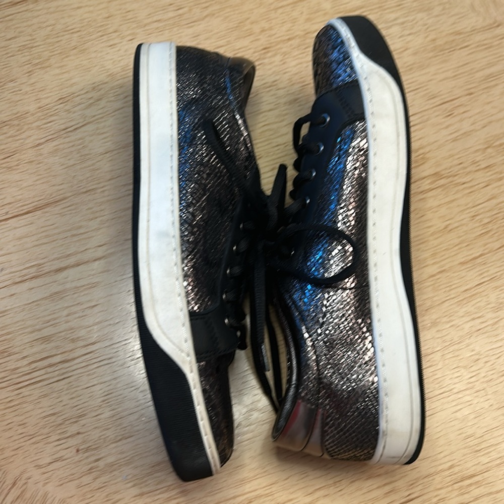 Johnston & Murphy Metallic Python Sneakers (9m) - image 7